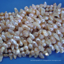 Perle de nacre, d’eau douce, perle naturelle (TLP01) de queue